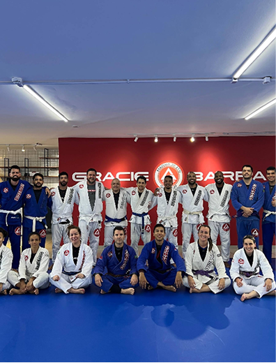 Mulheres treinando Jiu-Jitsu